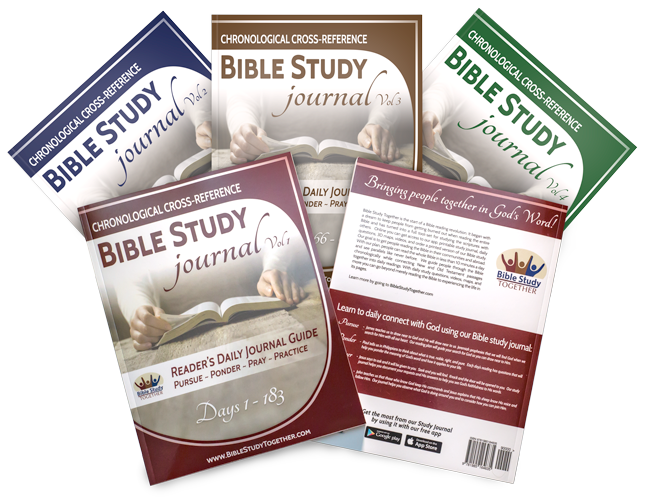 Chronological Bible Reading Plan Study Journals and PDFs